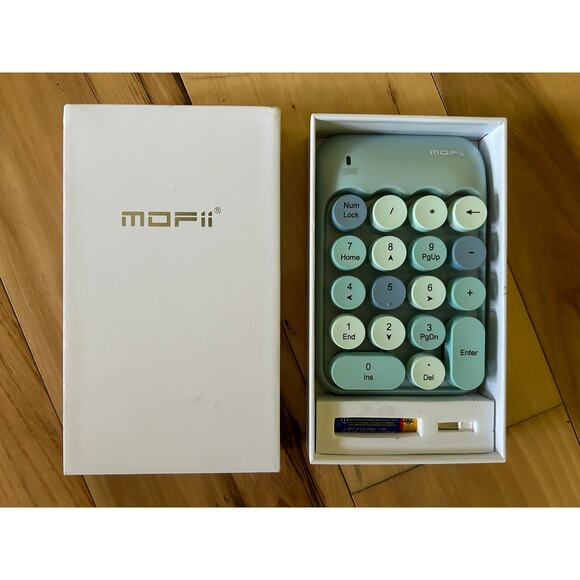 MOFII X910 and X910 (HC) Wireless Numeric Keyboard Blue